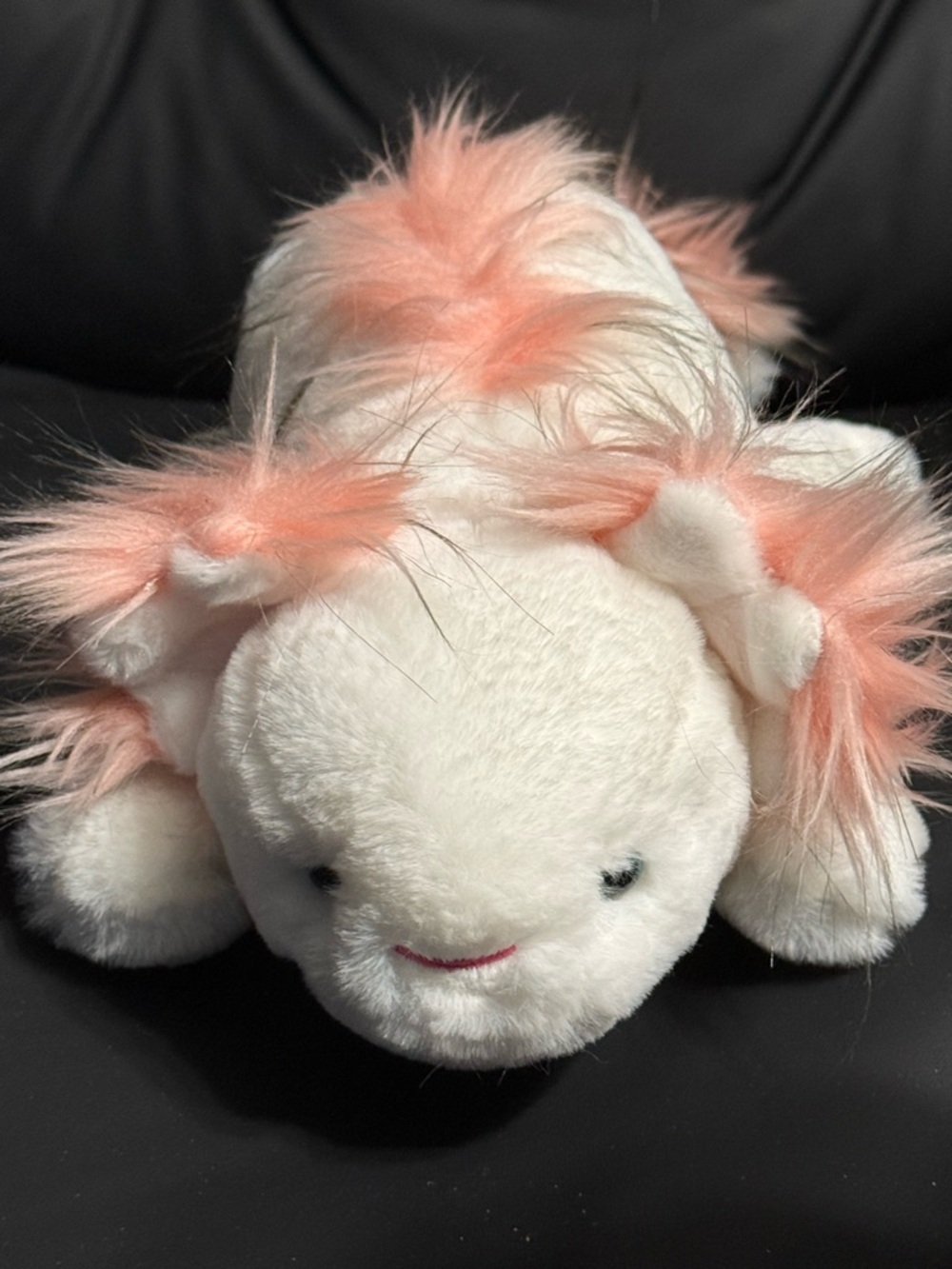 Aurora Axolotl Plush “Molly” Pink Gills Kawaii Stuffed Animal Cute